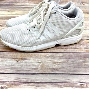Adidas ZX flux sneakers white 10